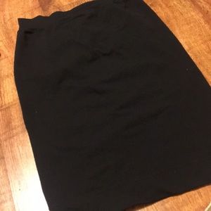 NEW black pencil skirt